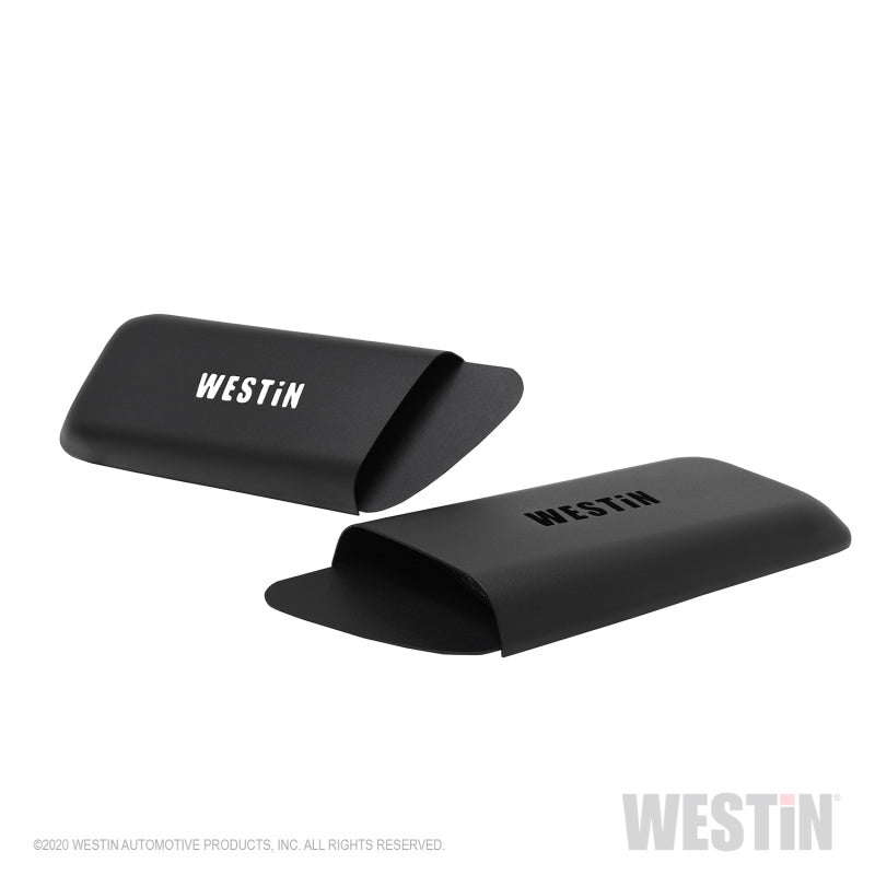 Westin 18+ Jeep Wrangler JL 2dr LED Hood Scoops - Textured Black