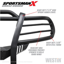 Load image into Gallery viewer, Westin 12+ Nissan Frontier Sportsman X Grille Guard - Textured Black