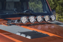 Load image into Gallery viewer, Rugged Ridge Jeep Wrangler JK 5 Round LED Hood Light Bar Kit