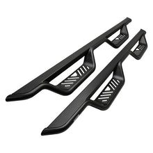 Load image into Gallery viewer, Westin 05+ Toyota Tacoma Double Cab Outlaw Drop Nerf Step Bars - Black