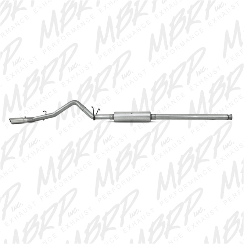 MBRP  Chevrolet/GMC 1500 4.8/5.3L EC/CC (excluding 8 bed) Cat Back Single Side