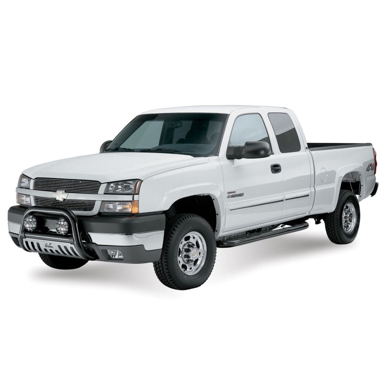 Westin 1999+ Chevy Silverado 1500 Crew Cab Signature 3 Nerf Step Bars - Black