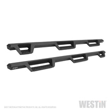 Load image into Gallery viewer, Westin 17+ Ford F-250/350 Crew Cab 6.75ft Bed HDX Drop W2W Nerf Step Bars - Tex. Blk