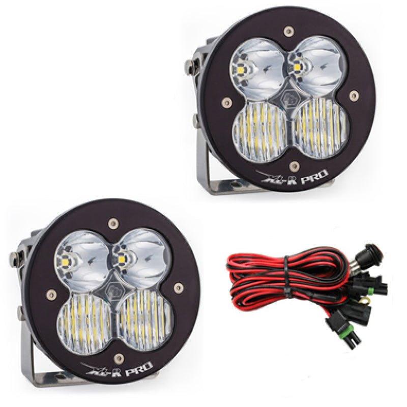 Baja Designs XL R Pro Series Driving Combo Pattern Pair LED Light Pods - Clear
