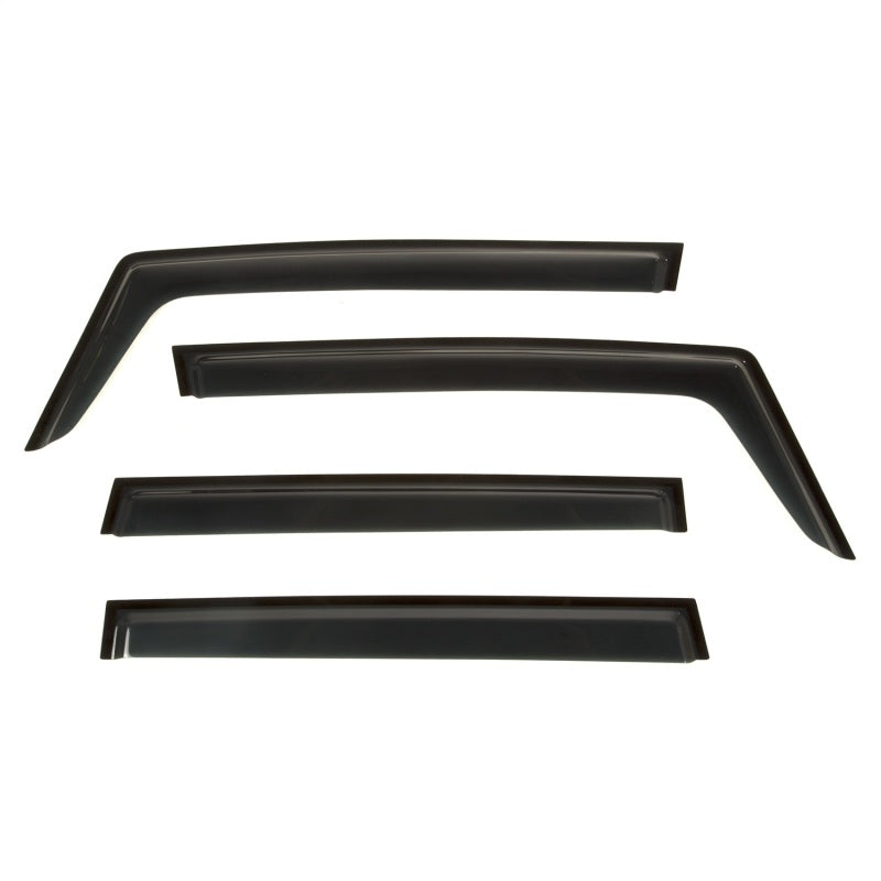 Rugged Ridge Window Visor 4-pc set Black Renegade BU