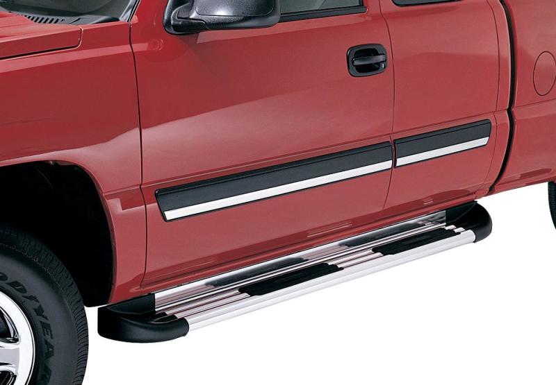 Lund 02-08 Dodge Ram 1500 Quad Cab (80in) TrailRunner Extruded Multi-Fit Running Boards - Black