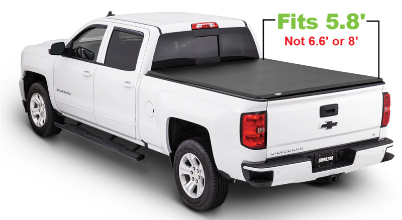 Tonno Pro 2019+ GMC Sierra 1500 Fleets 5.8ft Lo-Roll Tonneau Cover