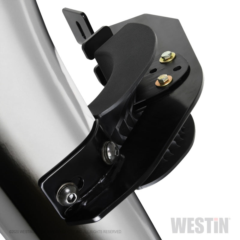 Westin Chevy Silverado 2500 Crew Cab (6.5ft Bed) PRO TRAXX Nerf Step Bars - Stainless Steel