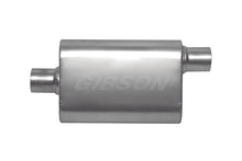 Load image into Gallery viewer, Gibson CFT Superflow Center/Offset Oval Muffler - 4x9x13in/2.25in Inlet/2.25in Outlet - Stainless