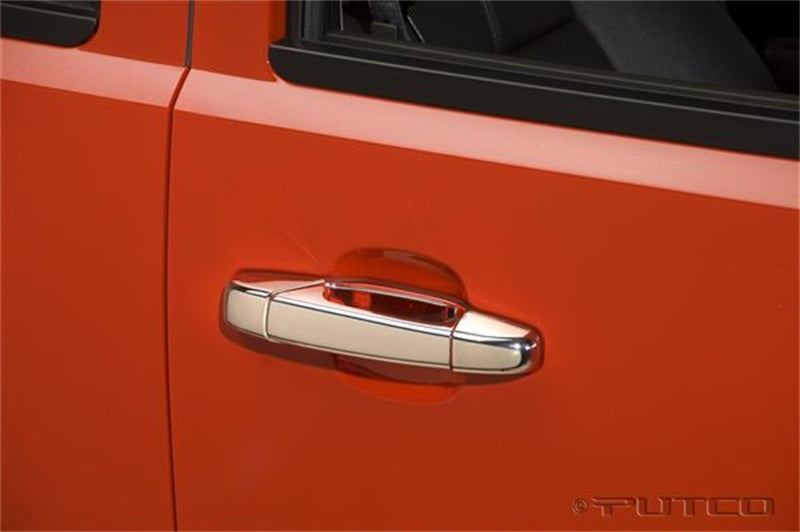 Putco 14-14 Chevrolet Silverado HD (2 Door) (w/o Passenger Keyhole) - Deluxe Door Handle Covers