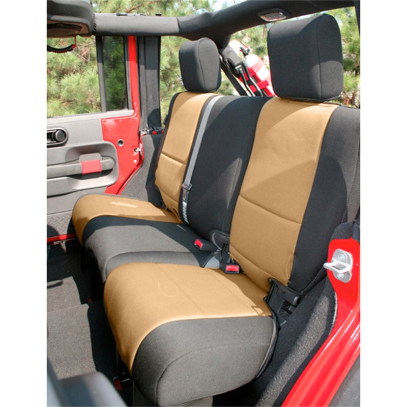 Rugged Ridge Neoprene Rear Seat Cover Jeep Wrangler JK