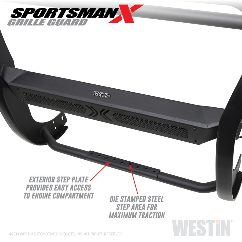 Westin 12+ Nissan Frontier Sportsman X Grille Guard - Textured Black