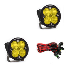 Load image into Gallery viewer, Baja Designs Squadron R Sport Driving/Combo Pair LED Light Pods - Amber