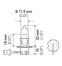 Load image into Gallery viewer, Hella Bulb H3 12V 55W Pk22S T325 Heavy Duty