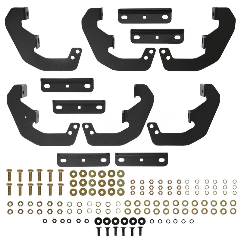 Westin 15+ Ford F-150 SuperCrew / 17-22 F-250/350 Crew Cab Outlaw Nerf Step Bars