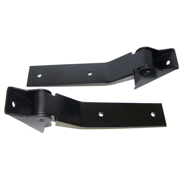 Rugged Ridge Jeep Wrangler YJ Black Tailgate Hinge Set
