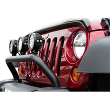 Load image into Gallery viewer, Westin 2007+ Jeep Wrangler/Wrangler Unlimited MAX Tray Bull Bar/Light Bar - Black Wrinkle