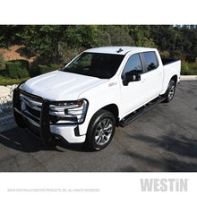 Load image into Gallery viewer, Westin Chevrolet Silverado/Sierra 1500 Crew Cab (5.5ft) R5 Modular Nerf Step Bars - Black
