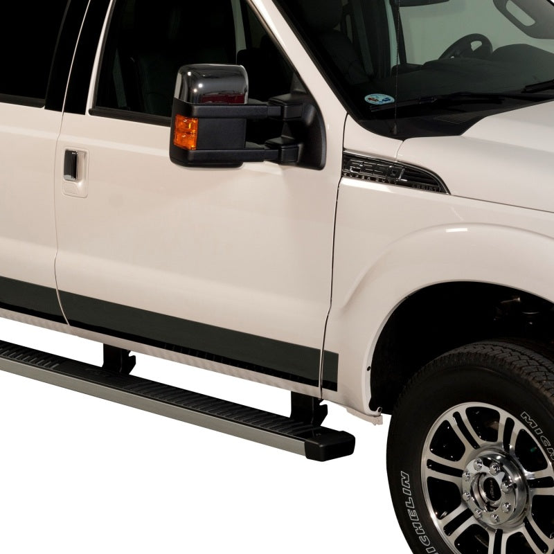 Putco 11-16 Ford SuperDuty - Crew Cab 6.5ft - (12pcs - 6.25in Wide) Black Platinum Rocker Panels