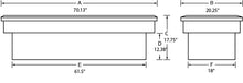 Load image into Gallery viewer, Lund Chevy CK Ultima Deep Single Lid Crossover Tool Box - Brite
