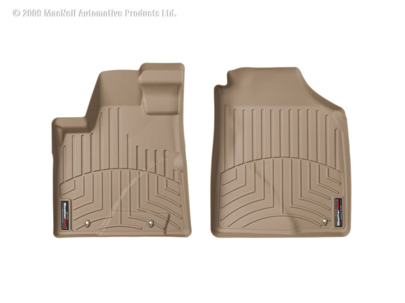 WeatherTech Honda Pilot Front FloorLiner - Tan