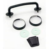 Rugged Ridge Jeep Wrangler JK Textured Black Windshield Tie Down Kit