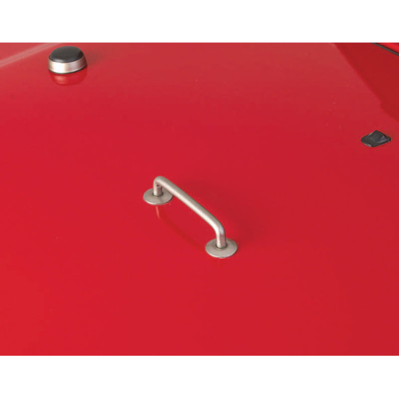 Rugged Ridge Jeep Wrangler TJ Satin Stainless Steel Windshield Tie Down Kit