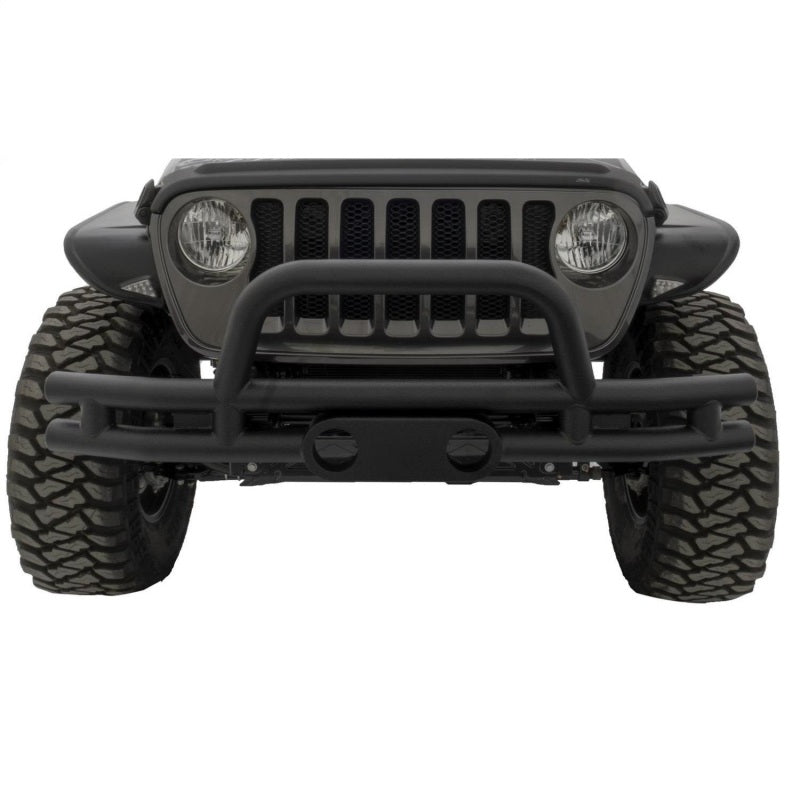 Rampage Jeep Wrangler(JK) Double Tube Bumper Front - Black