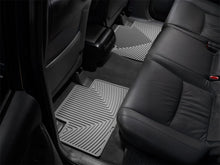 Load image into Gallery viewer, WeatherTech Toyota Tacoma Crew Cab Rear Rubber Mats - Grey