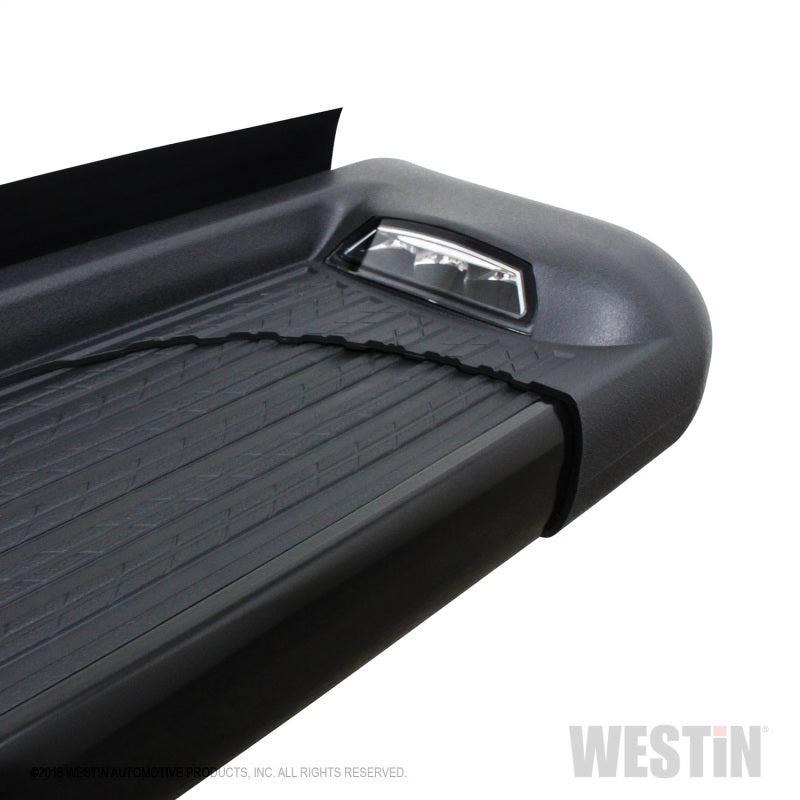 Westin SG6 LED Aluminum Running Boards Running Boards 85.5in - Blk