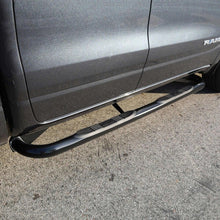 Load image into Gallery viewer, Westin 19+ Ram 1500 Crew Cab E-Series 3 Nerf Step Bars - Black