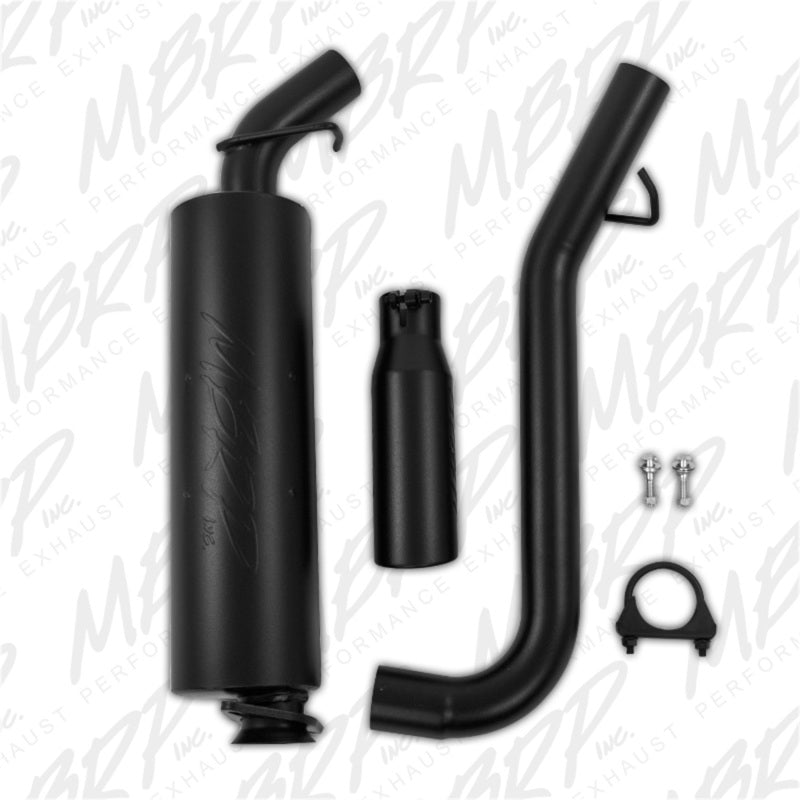 MBRP Jeep Wrangler (JK) Inline-4 2.5L Inline-6 4.0L Cat Back Single Side