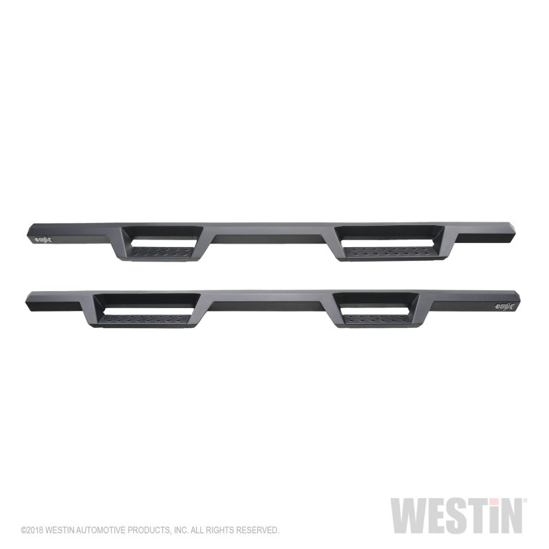 Westin Chevrolet Silverado / GMC Sierra 1500 Crew Cab Drop Nerf Step Bars - Textured Black