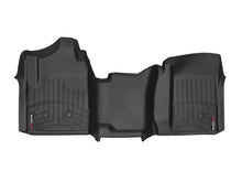 Load image into Gallery viewer, WeatherTech Chevrolet Silverado 3500 w/o Floor Shifter Vinyl Front FloorLiner - Black