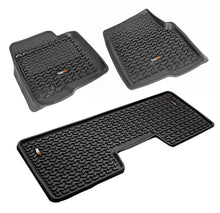 Load image into Gallery viewer, Rugged Ridge Floor Liner Front/Rear Black Ford F-150 / Raptor Regular / S-Cab / S-Crew