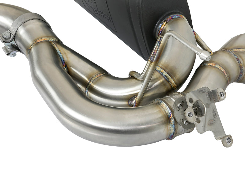aFe MACH Force-Xp 2-1/2in Stainless Steel Axle Back Exhaust w/CF 15-19 BMW M3/M4 (F80/82/83)