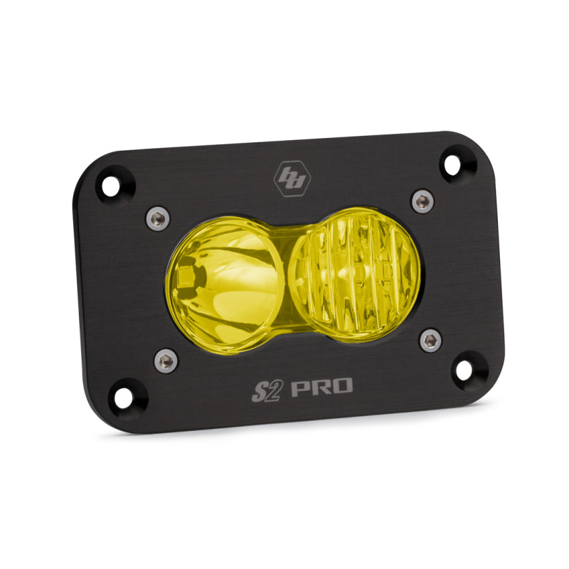 Baja Designs LED Driving/Combo Amber Flush Mount S2 Pro