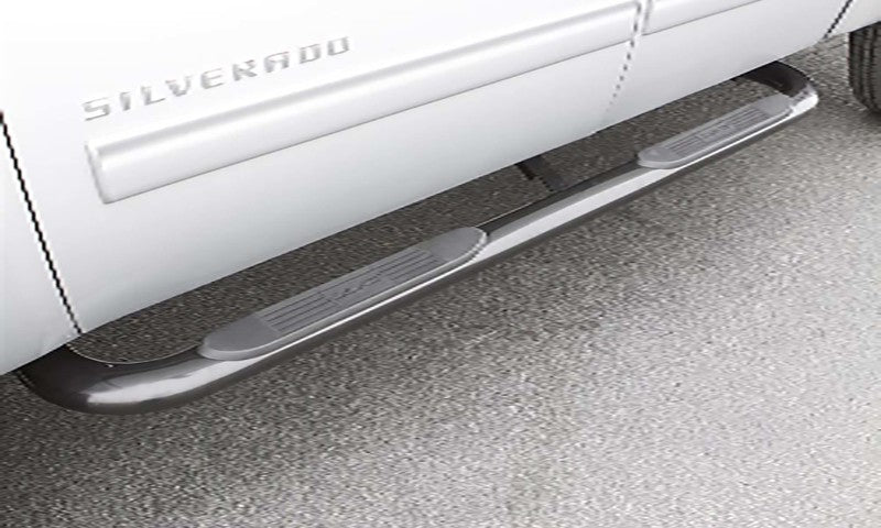 Lund Dodge Ram 2500 Crew Cab 4in. Oval Curved SS Nerf Bars - Polished