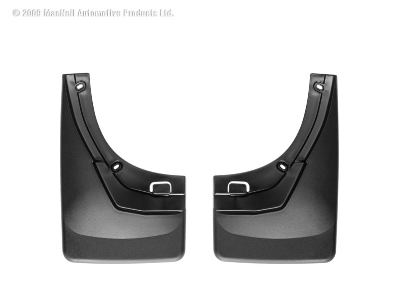 WeatherTech Chevrolet Tahoe No Drill Mudflaps - Black