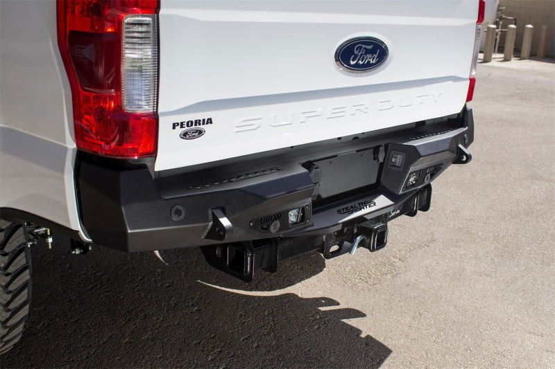 Addictive Desert Designs 17+ Ford F-250 Raptor Stealth Fighter Rear Bumper w/ Backup Sensor Cutout
