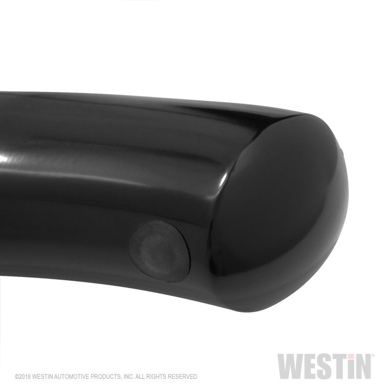 Westin Chevrolet Silverado/Sierra 1500 Crew Cab Non LD PRO TRAXX 4 Oval Nerf Step Bars - Black