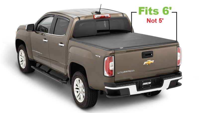 Tonno Pro 15+ Chevy Colorado 6ft Fleetside Tonno Fold Tri-Fold Tonneau Cover