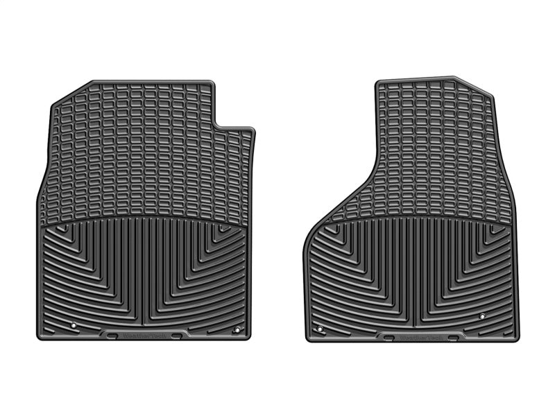 WeatherTech Dodge Ram Truck 1500 Front Rubber Floor Mats - Black