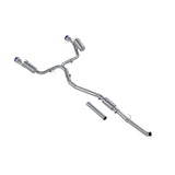 MBRP Honda Civic SI 1.5L T304 SS 3in Cat-Back Exhaust 2.5in Dual Split Rear w/ Burnt End Tips
