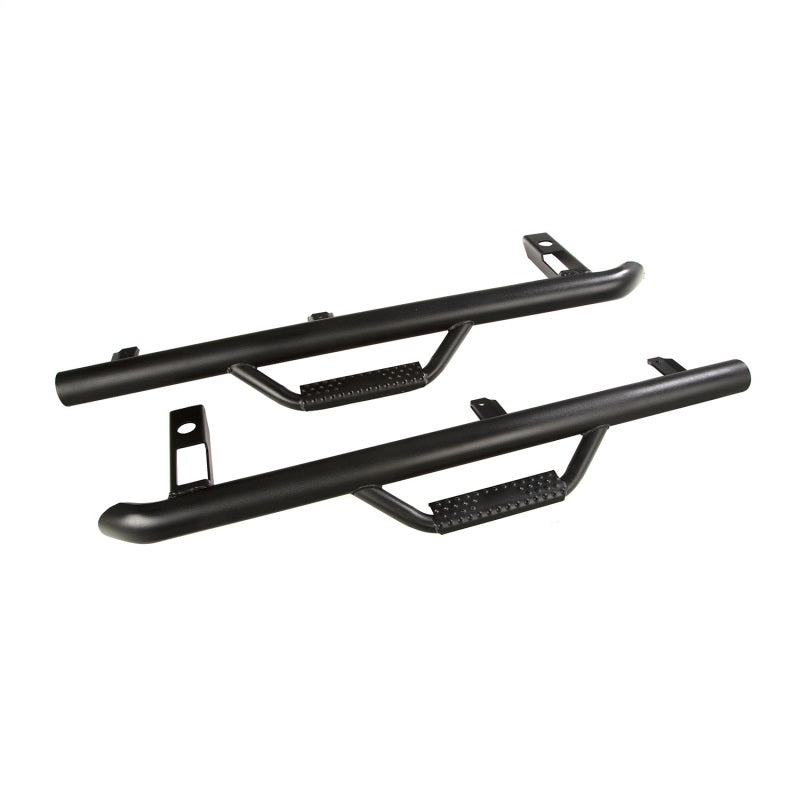 Rugged Ridge Spartan Nerf Bar Textured Black Jeep Wrangler TJ