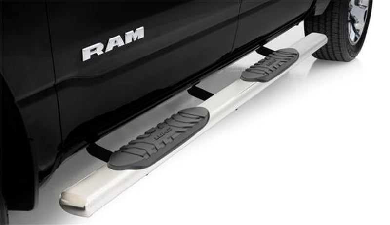 Lund RAM 1500 Ext. Cab 5in. Oval Straight SS Nerf Bars - Polished