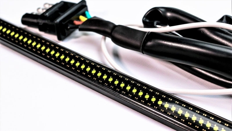 Putco 17+ Ford Super Duty 60in Red Blade LED Light Bar w/ Direct fit Quick-Connect Harness