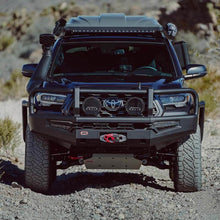 Load image into Gallery viewer, ARB Toyota Tacoma Summit MKII Bumper Kit w/ LED Fog Lights &amp; Winch Install Kit - Black