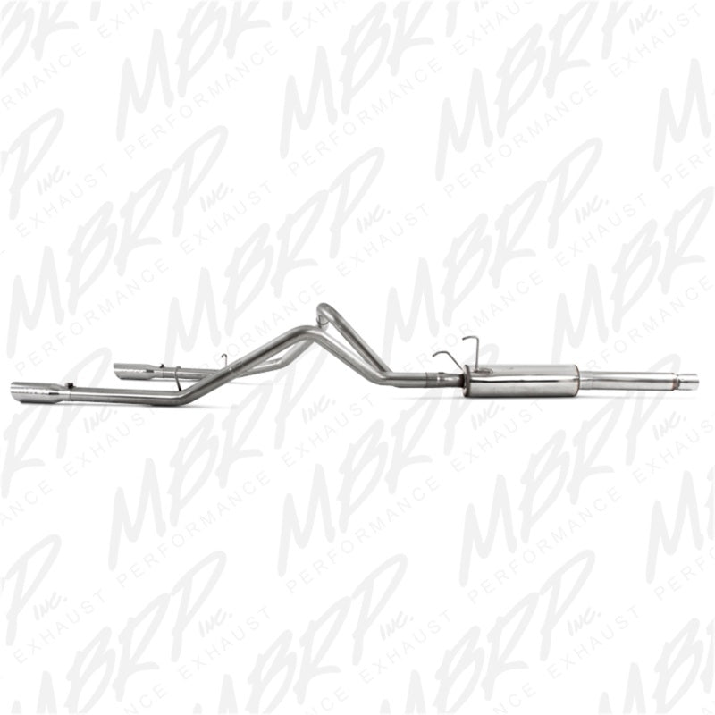 MBRP Dodge Ram Hemi 1500 5.7L SC/CC-SB Cat Back Dual Split Rear