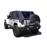 Rampage Jeep Wrangler(JK) Recovery Bumper Rear - Black